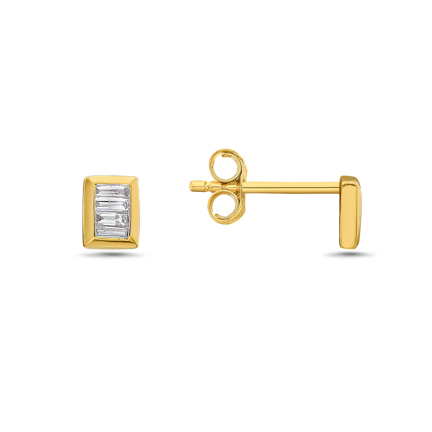 Baguette Studs