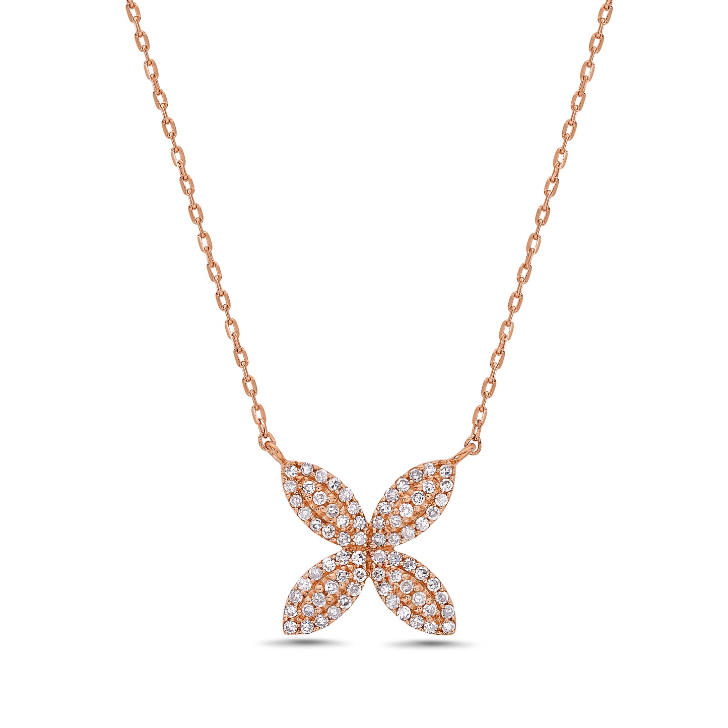 Floral Diamond Necklace